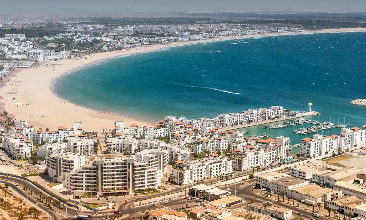 Marina Agadir Appartement Standing 90M2 + Piscine 0*,